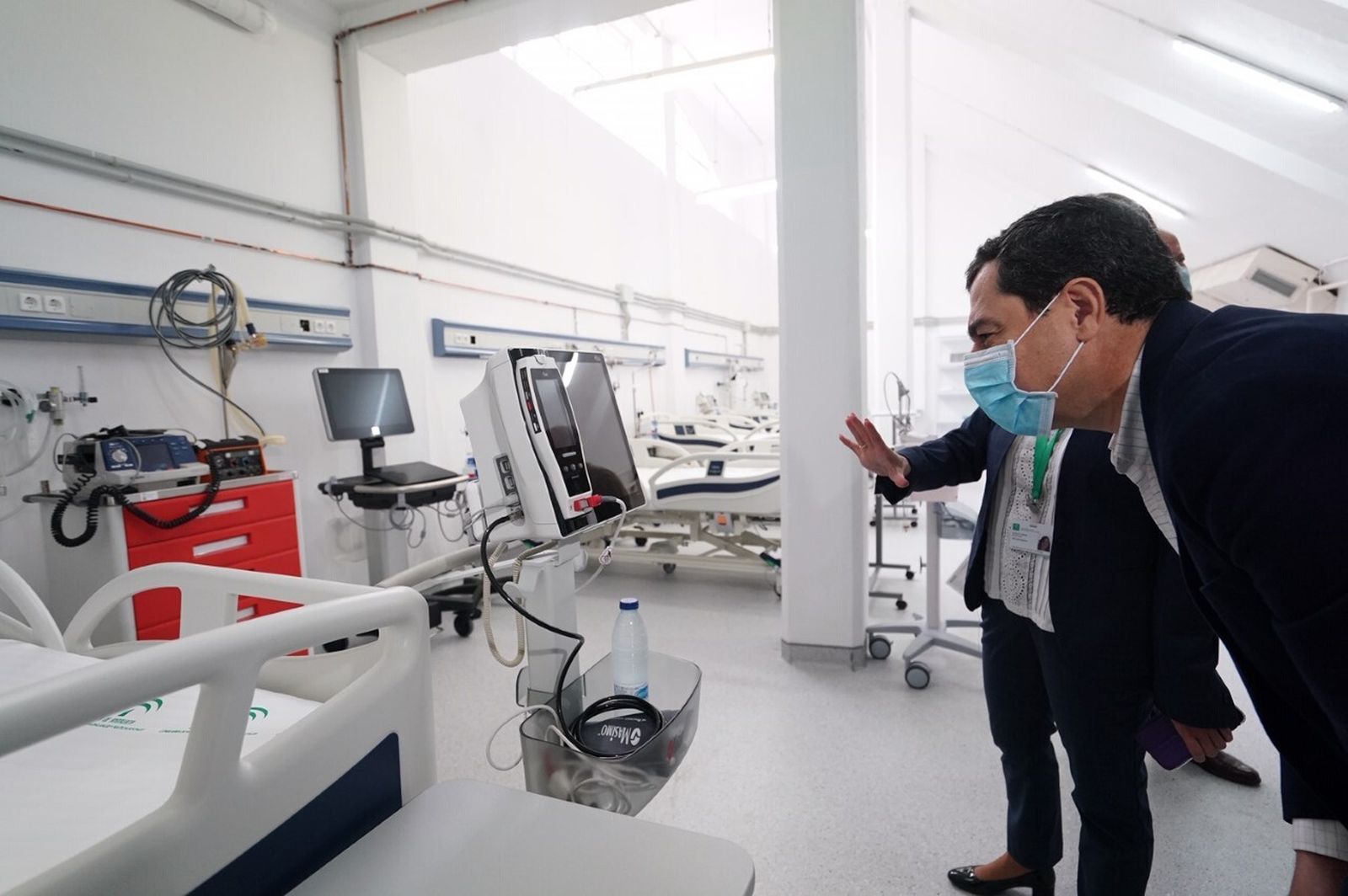 Así es el hospital de campaña instalado en Carranque, en fotos