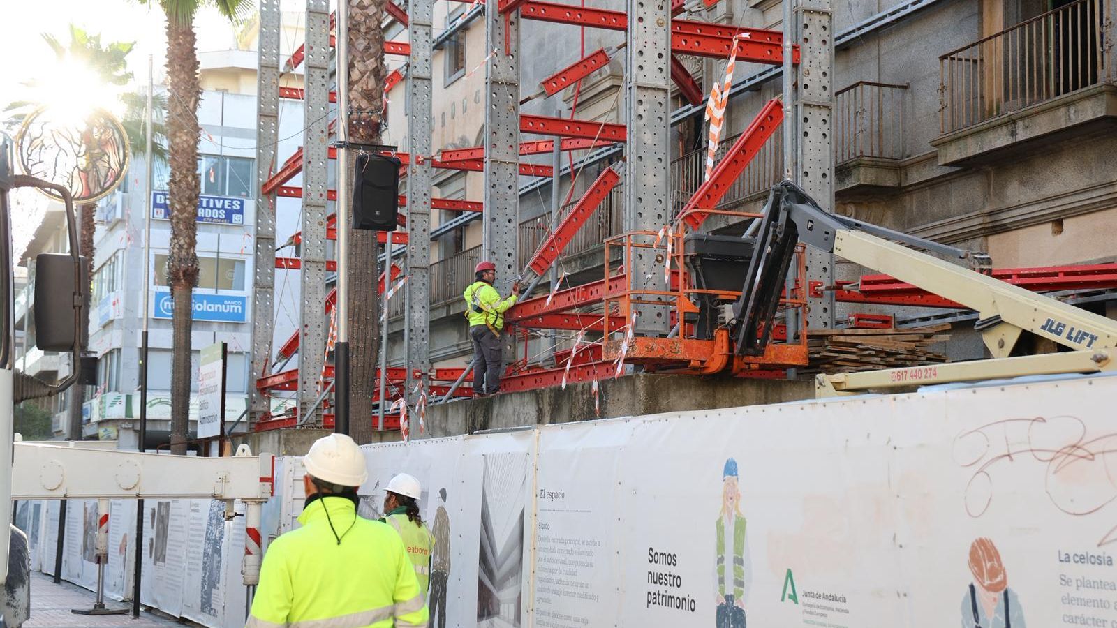 Avanzan los trabajos en Hacienda.