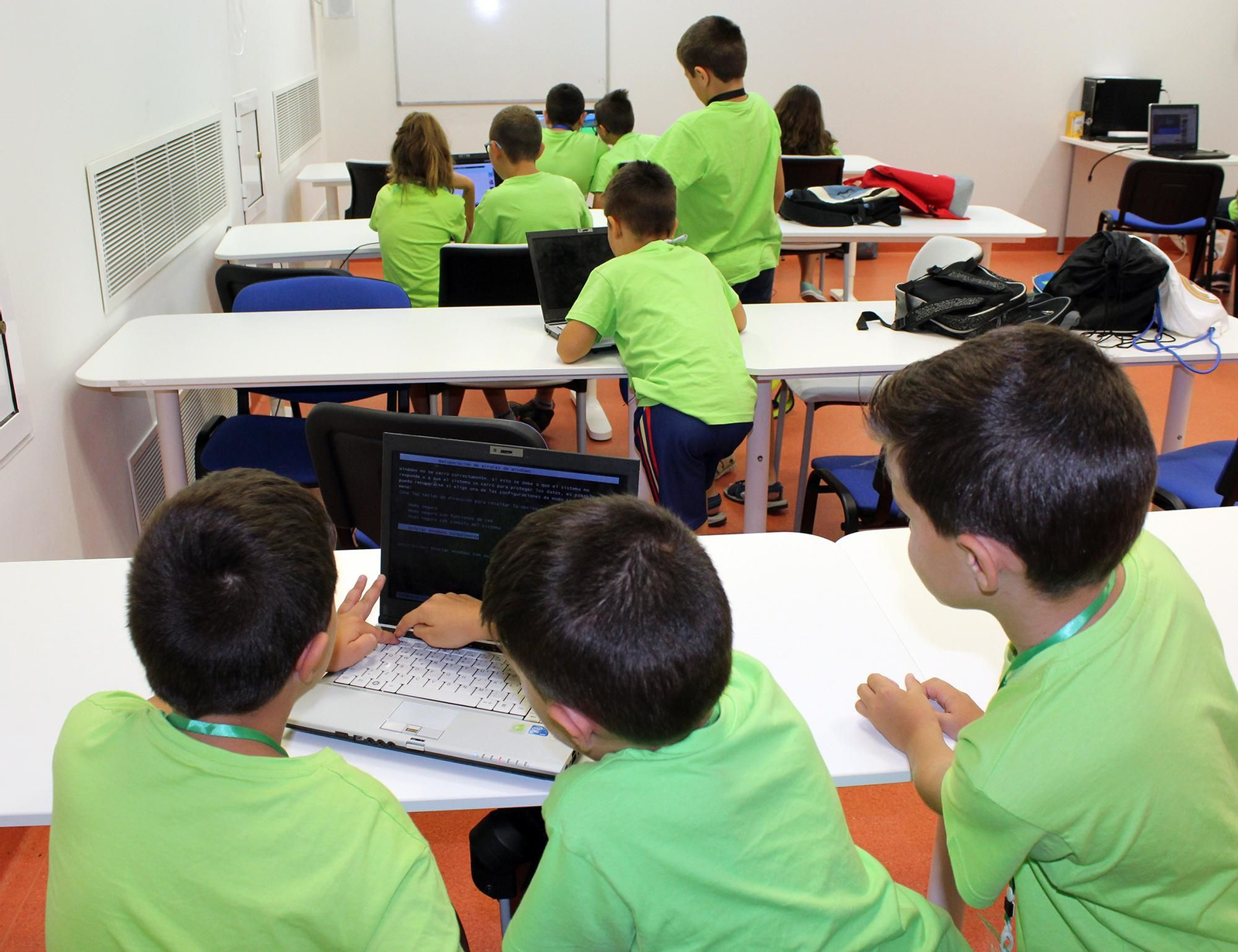 Alumnos del campus del año pasado.