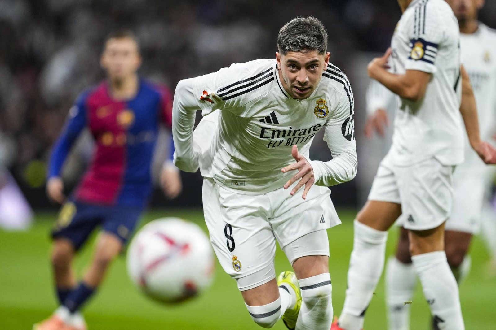 La prolongación del Real Madrid - Barcelona: todas las fotos