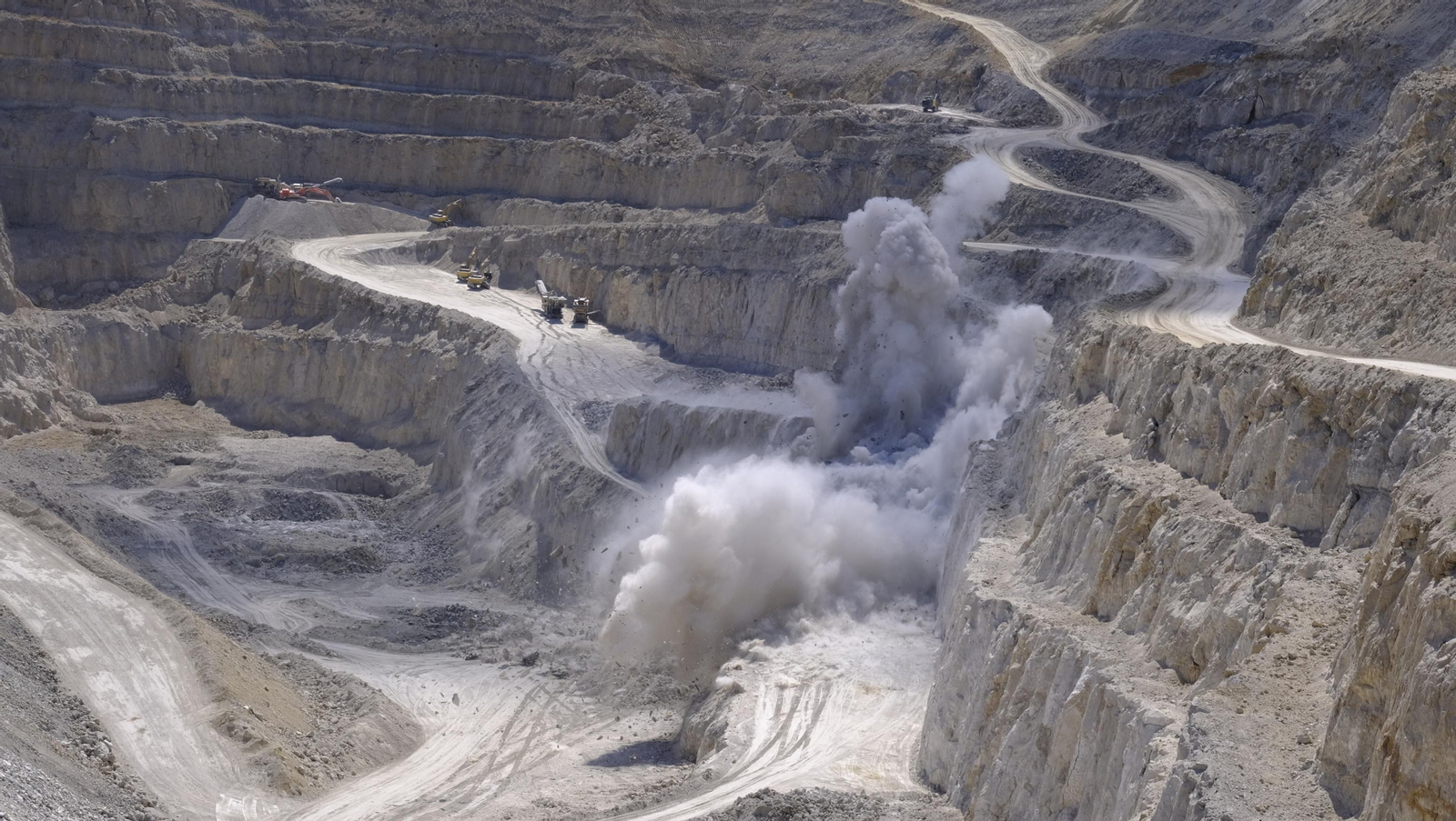 Visita a las canteras de yeso en Sorbas