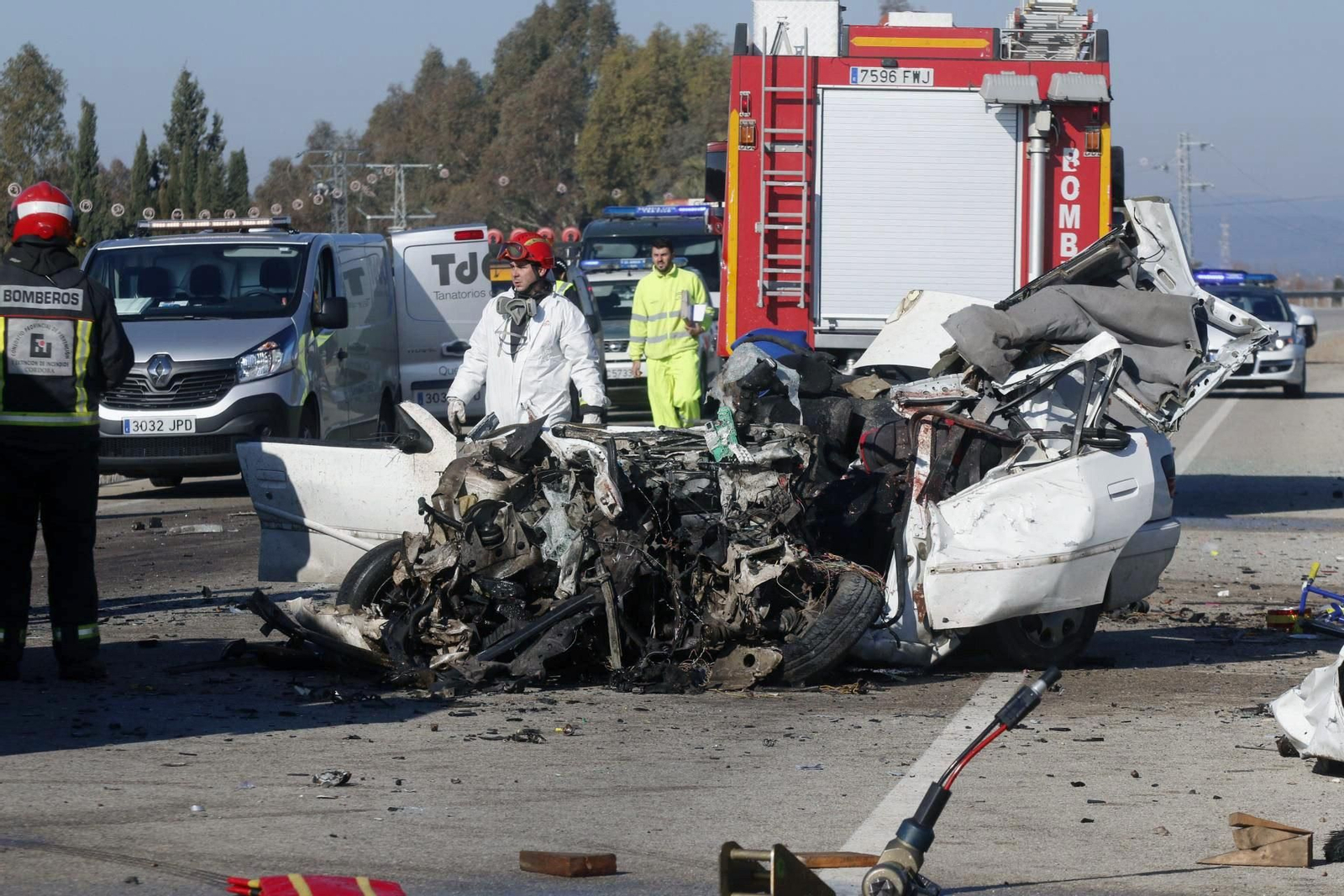 Un accidente en Palma del Río