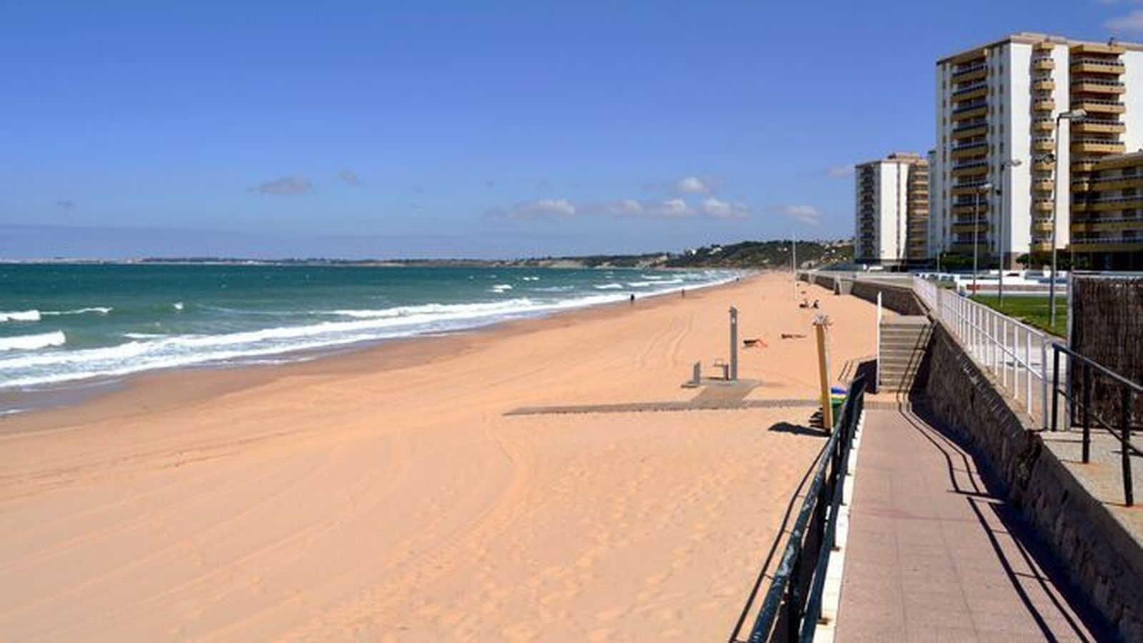 Una imagen de la playa de Valdelagrana.