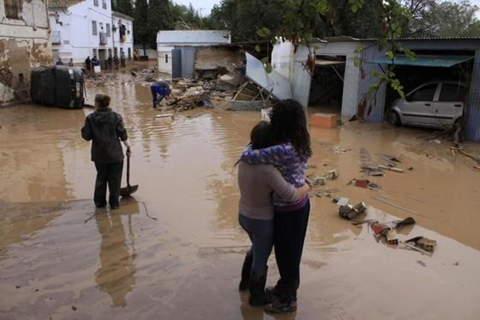 Imágenes de las lluvias en la provincia de Málaga