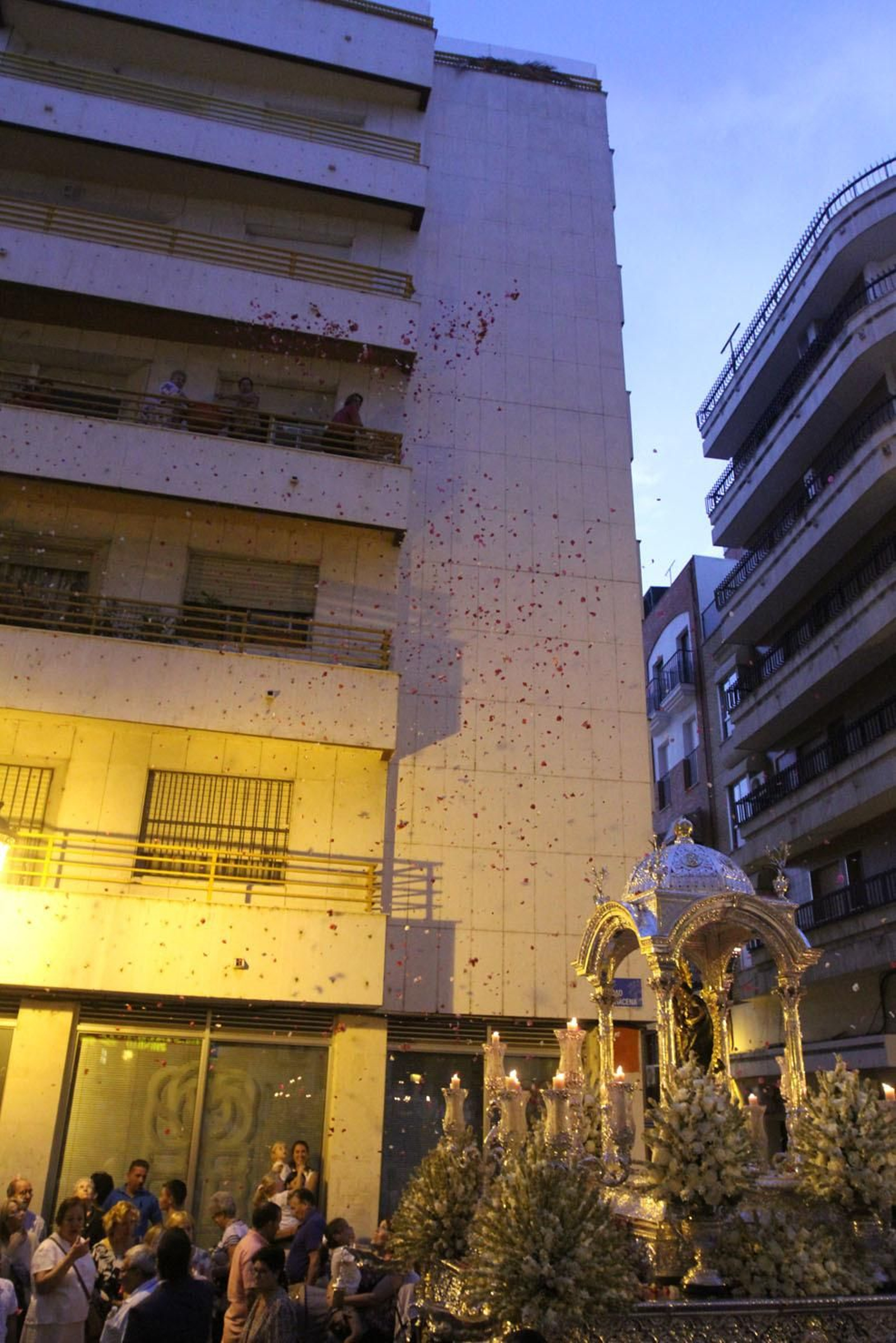Procesión solemne de la Virgen de la Cinta.