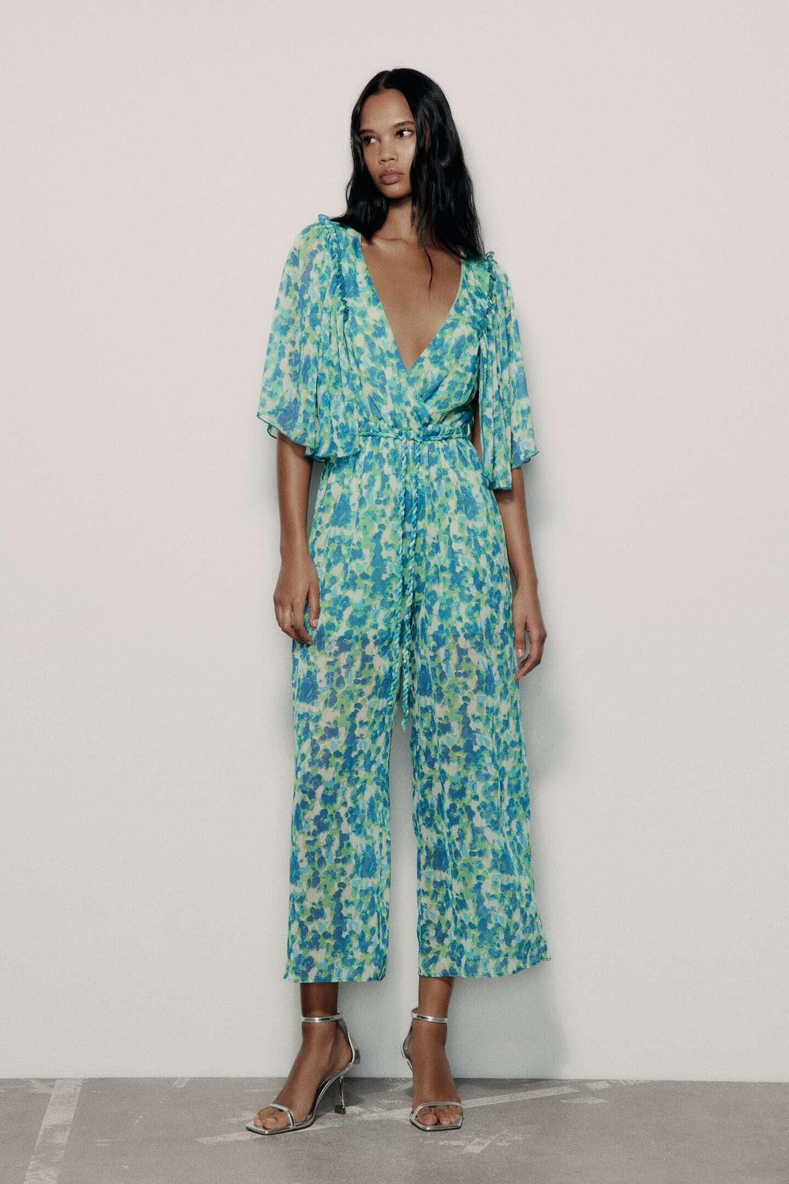 Mono estampado de Zara.