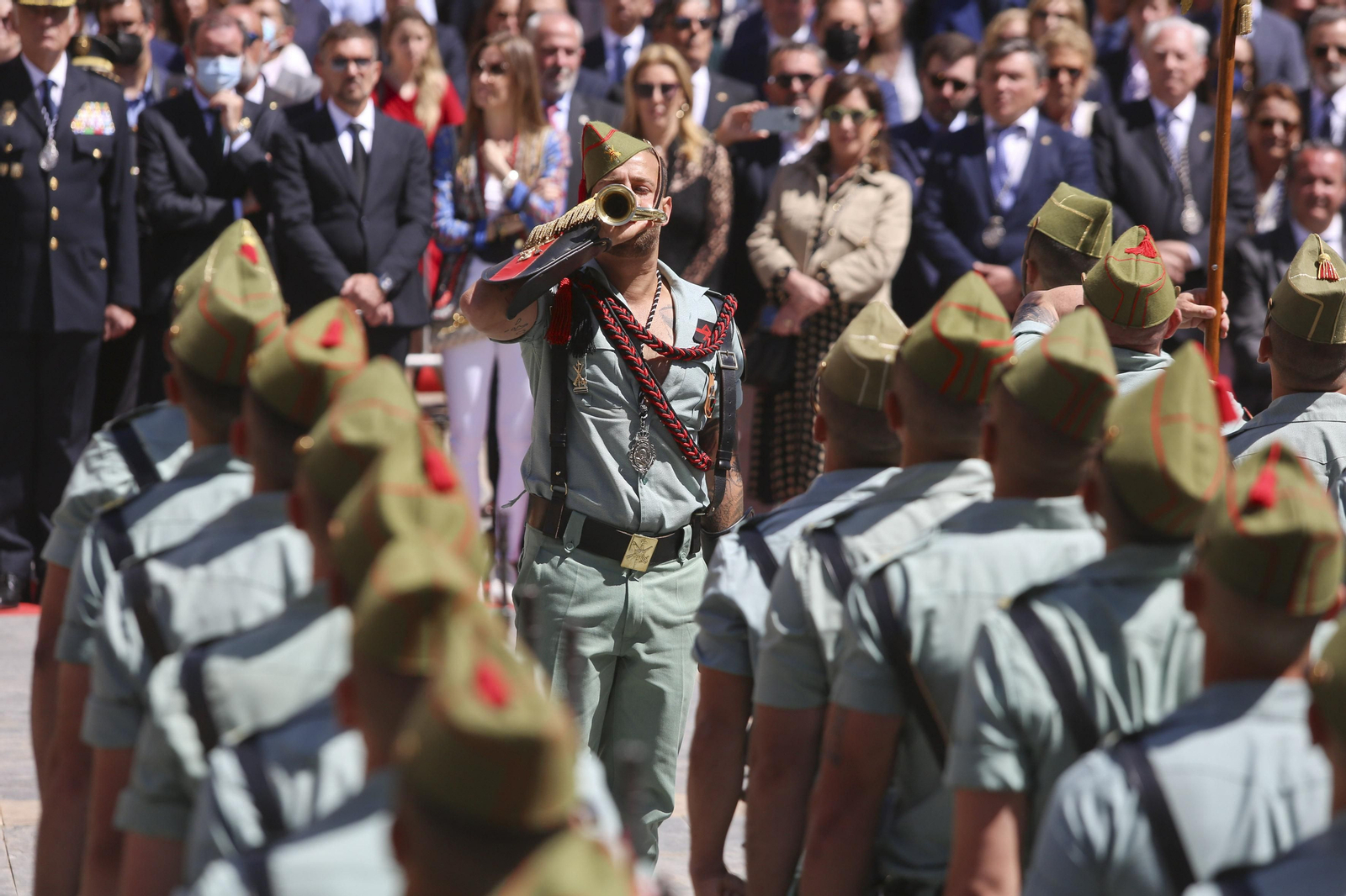 Las fotos de la Legión, en el Jueves Santo de Málaga