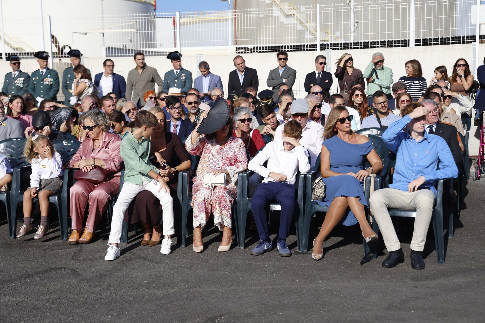 Las fotografías de la inauguración del nuevo muelle de la Guardia Civil en Algeciras