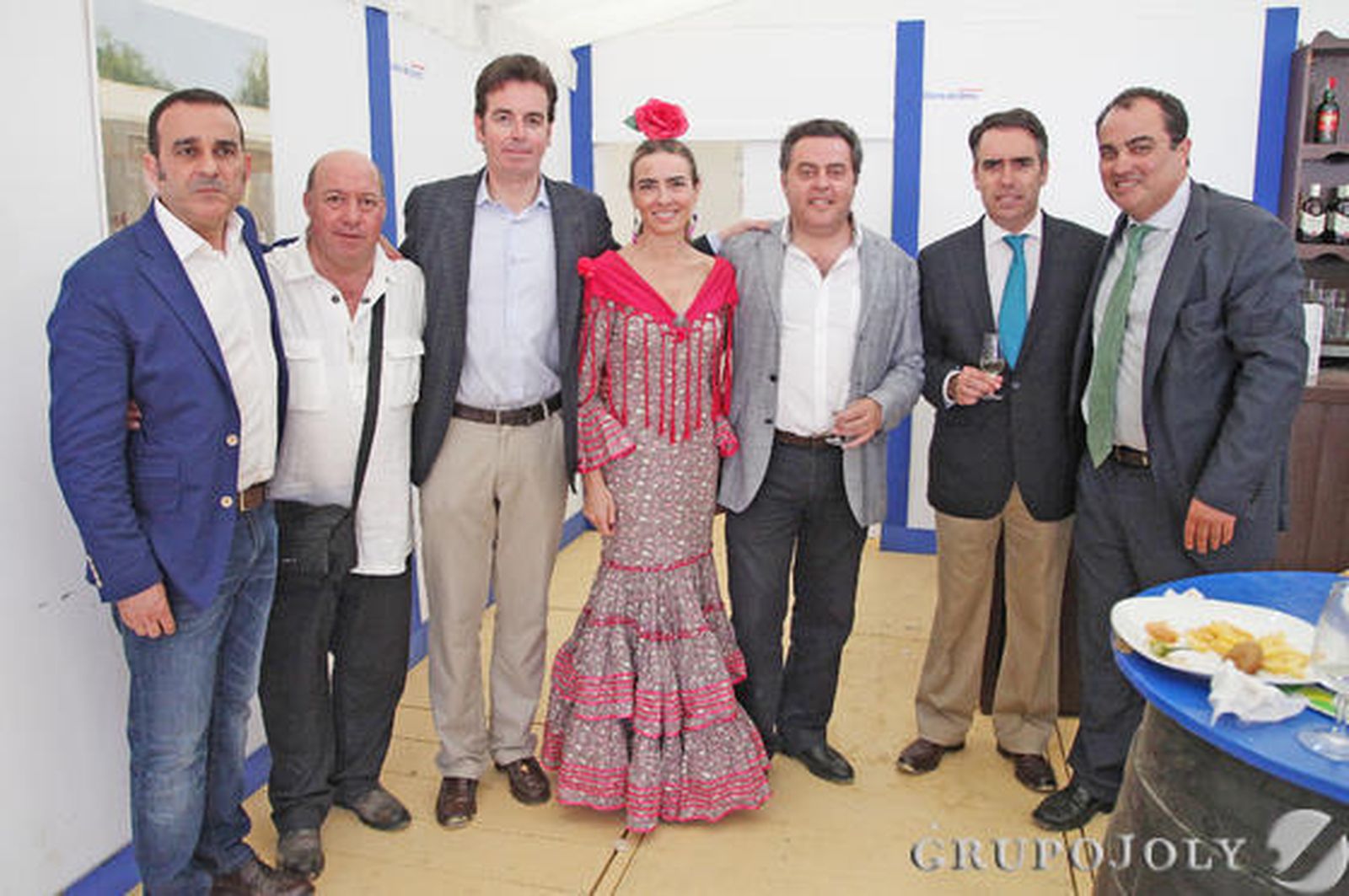 Jesús Atienza, Domingo Rubichi, Luis de Diego, Arantxa Guerra, Juan Alfonso Romero, David Fernández, director de Diario de Cádiz, y Rafael Navas. 

Foto: Vanesa Lobo