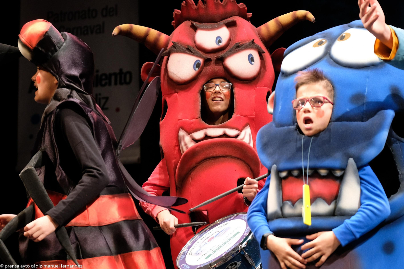 Chirigota Los que entran por la cara.