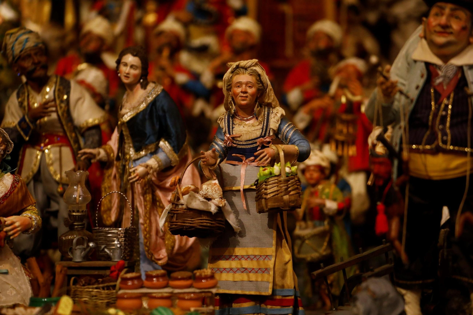 El impresionante belén napolitano de la ermita de la Alegría