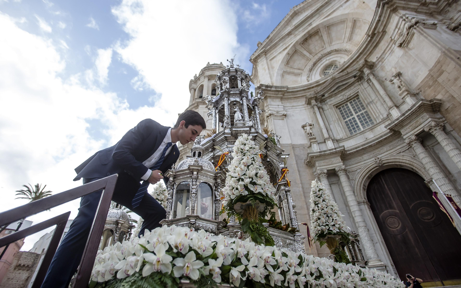 Las imágenes de la procesión del Corpus