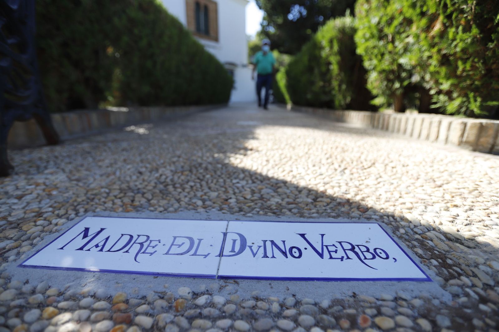 Los jardines del Santuario de La Cinta