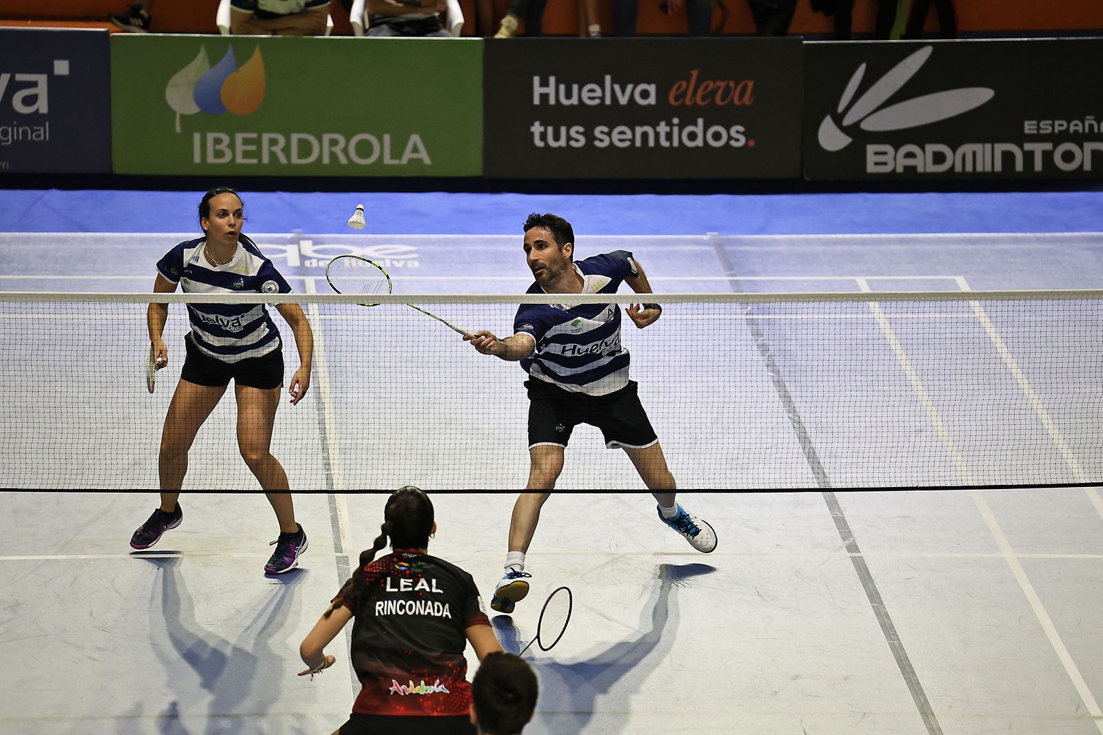 Imágenes de la final de liga de bádminton entre el IES La Orden y La RInconada