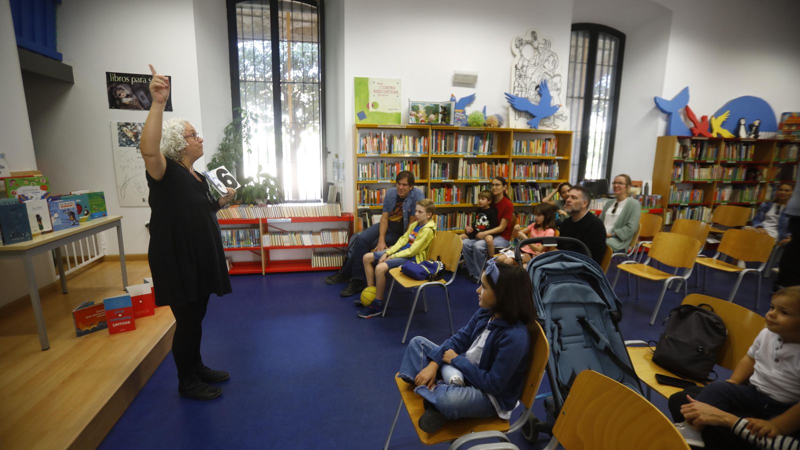 Mar Benegas durante su intervención.