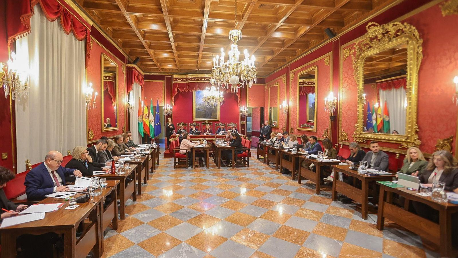 Pleno del Ayuntamiento de Granada.