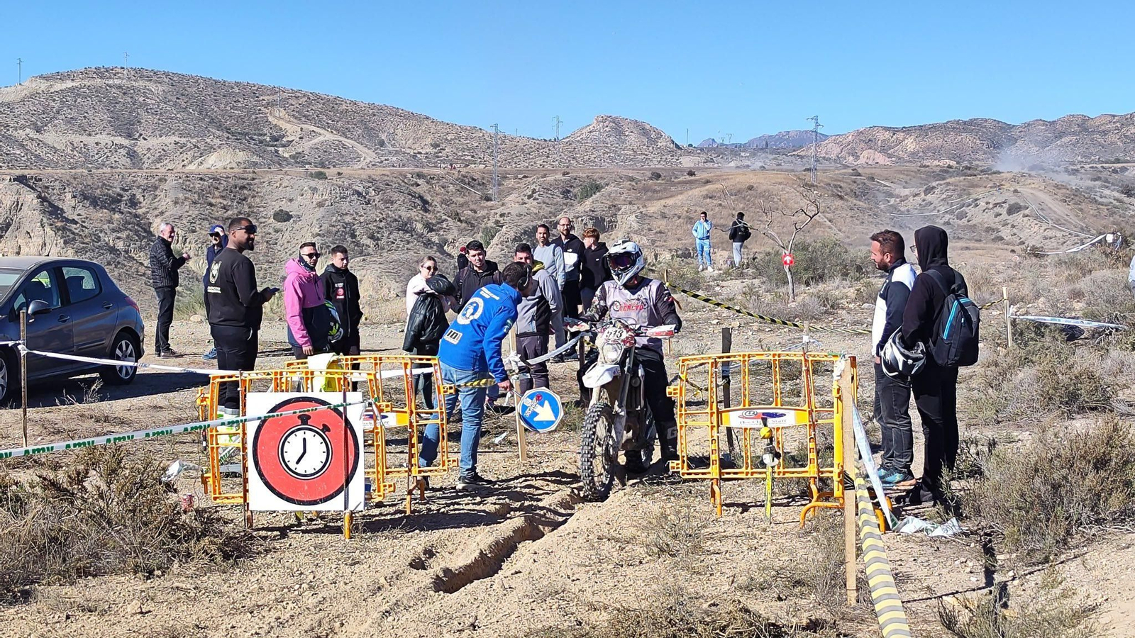 Antoine Magan se hace con el título en la final del Campeonato de Enduro en Huércal-Overa