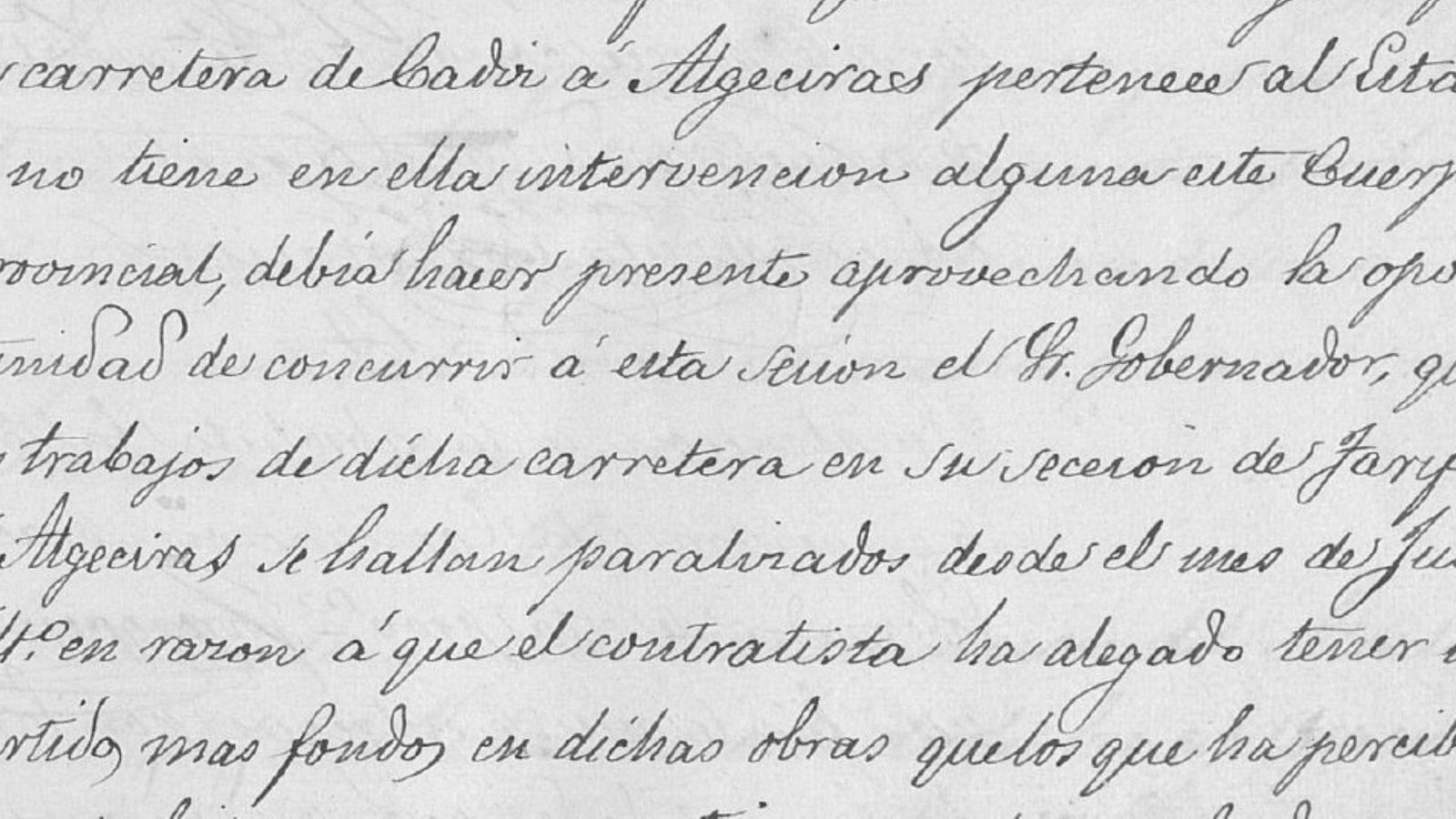La carretera Algeciras- Tarifa resulta ser una obra ruinosa para el contratista.
