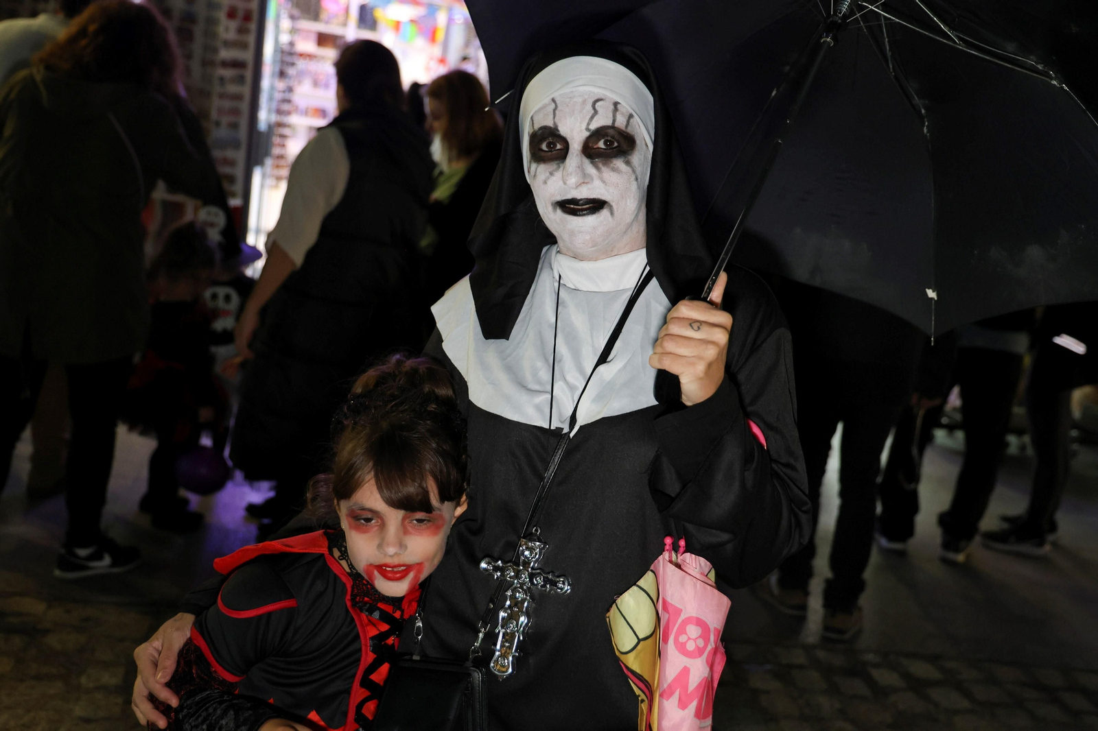 Las fotos de Halloween 2023 en Málaga: Una noche de lo más terrorífica