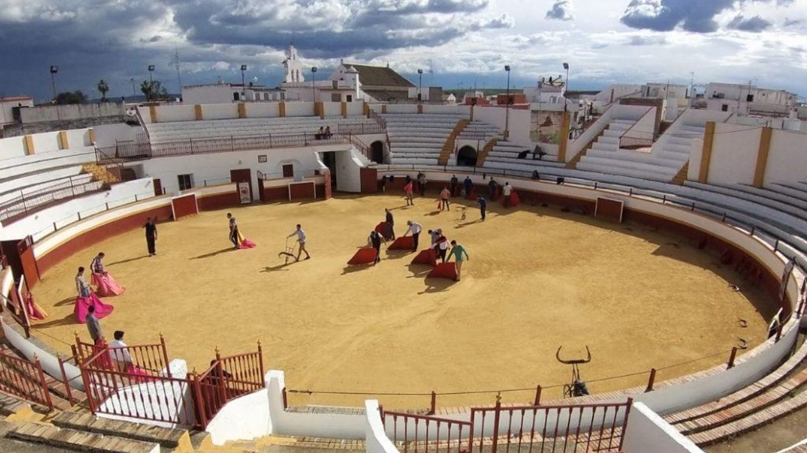 La plaza de toros de Guillena.