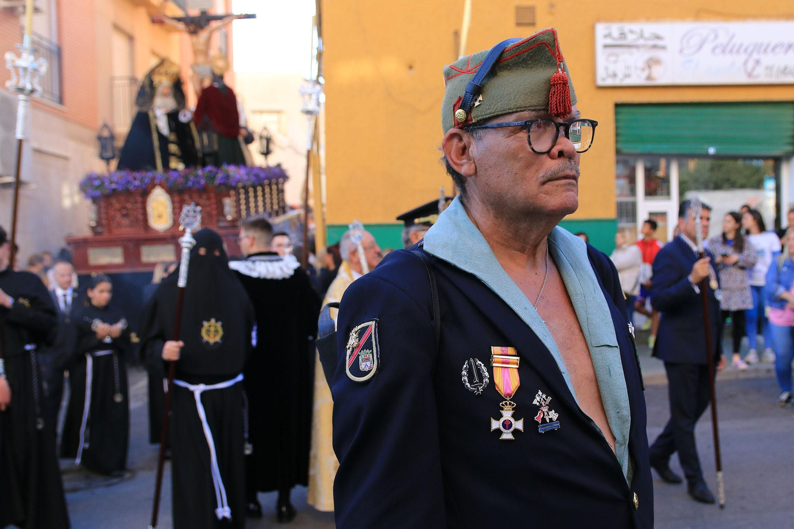 La procesión del Calvario, en imágenes