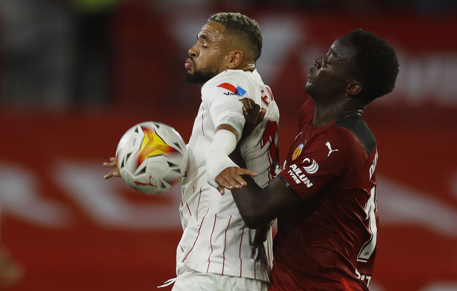 Las imágenes del Sevilla fc-Valencia