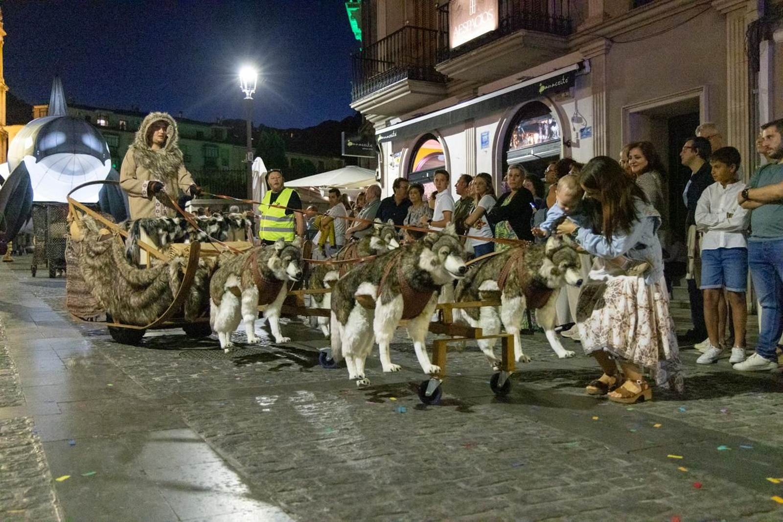Pregón de David Uclés y cabalgata por la Feria de San Lucas
