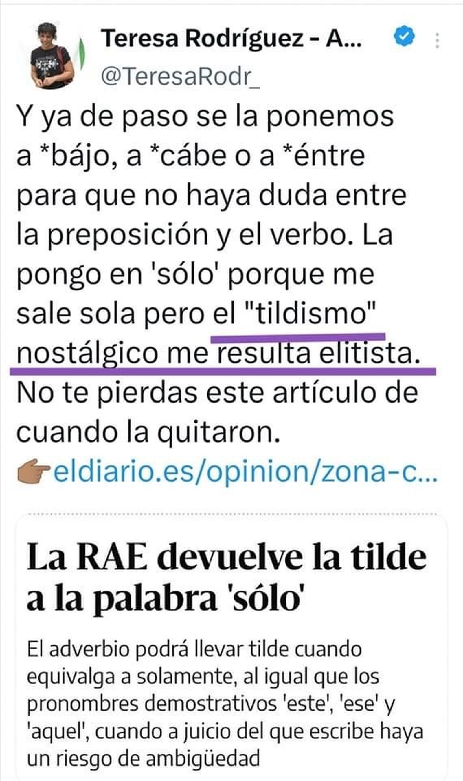 Casi mejor que deje de dar clase y vuelva a la política