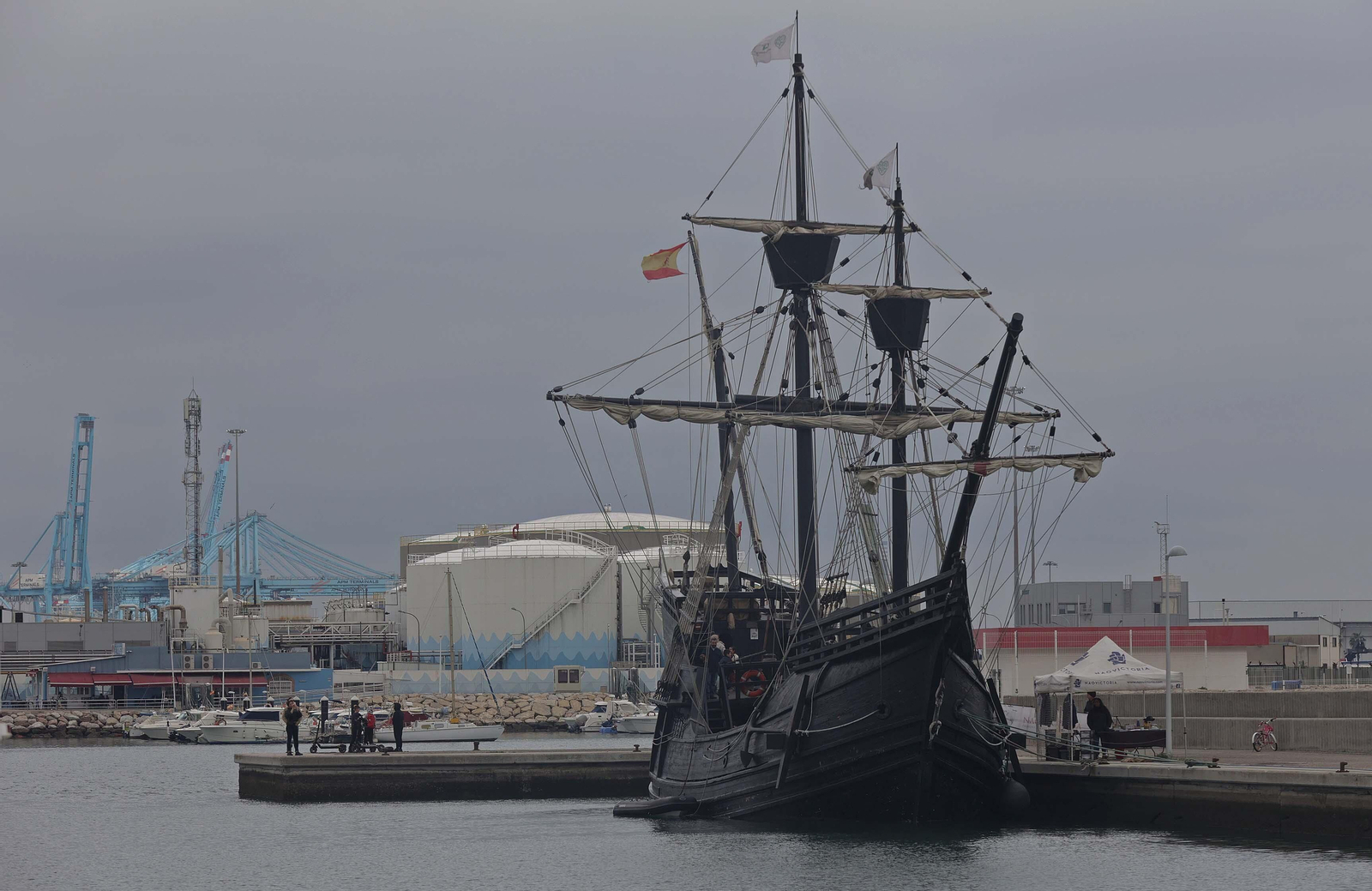 Fotos de la Nao Victoria en Algeciras