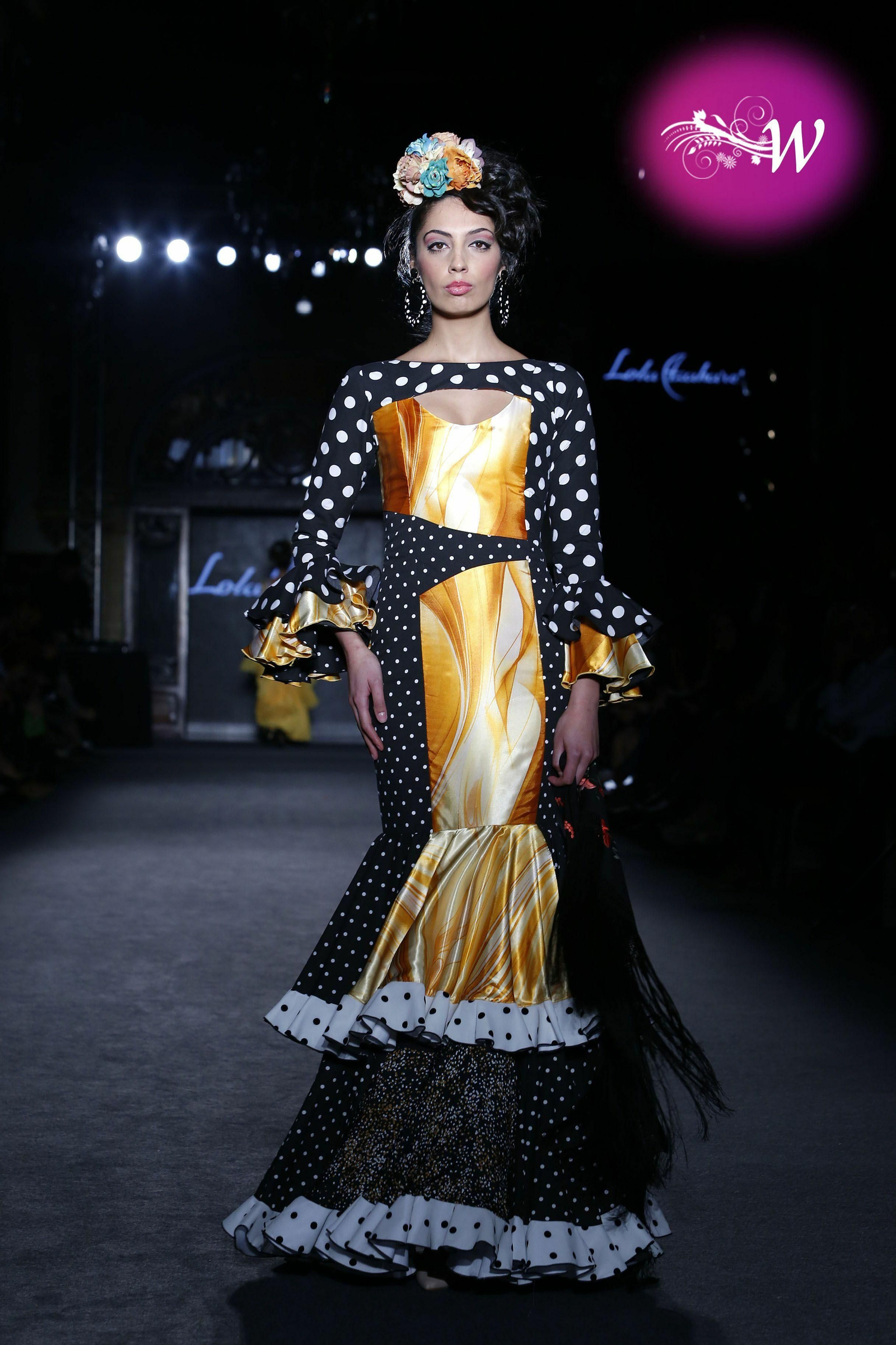 Lola Azahares en We Love Flamenco 2020, todas las fotos del desfile