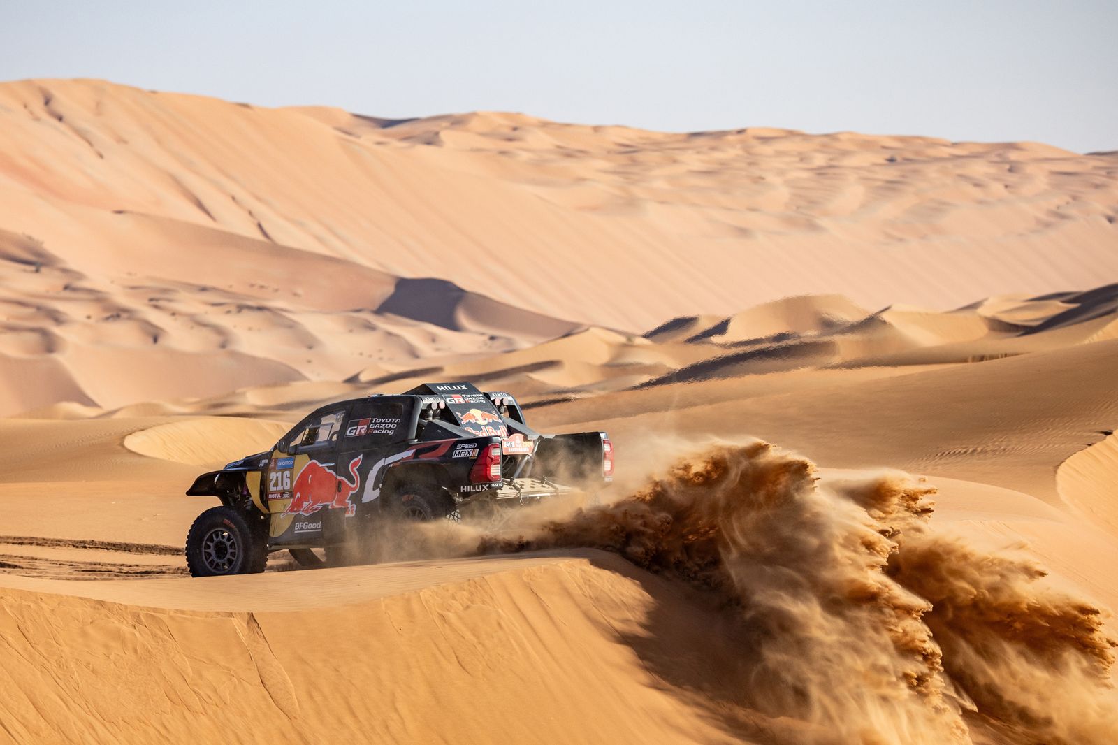 Las espectaculares imágenes del Dakar por las dunas