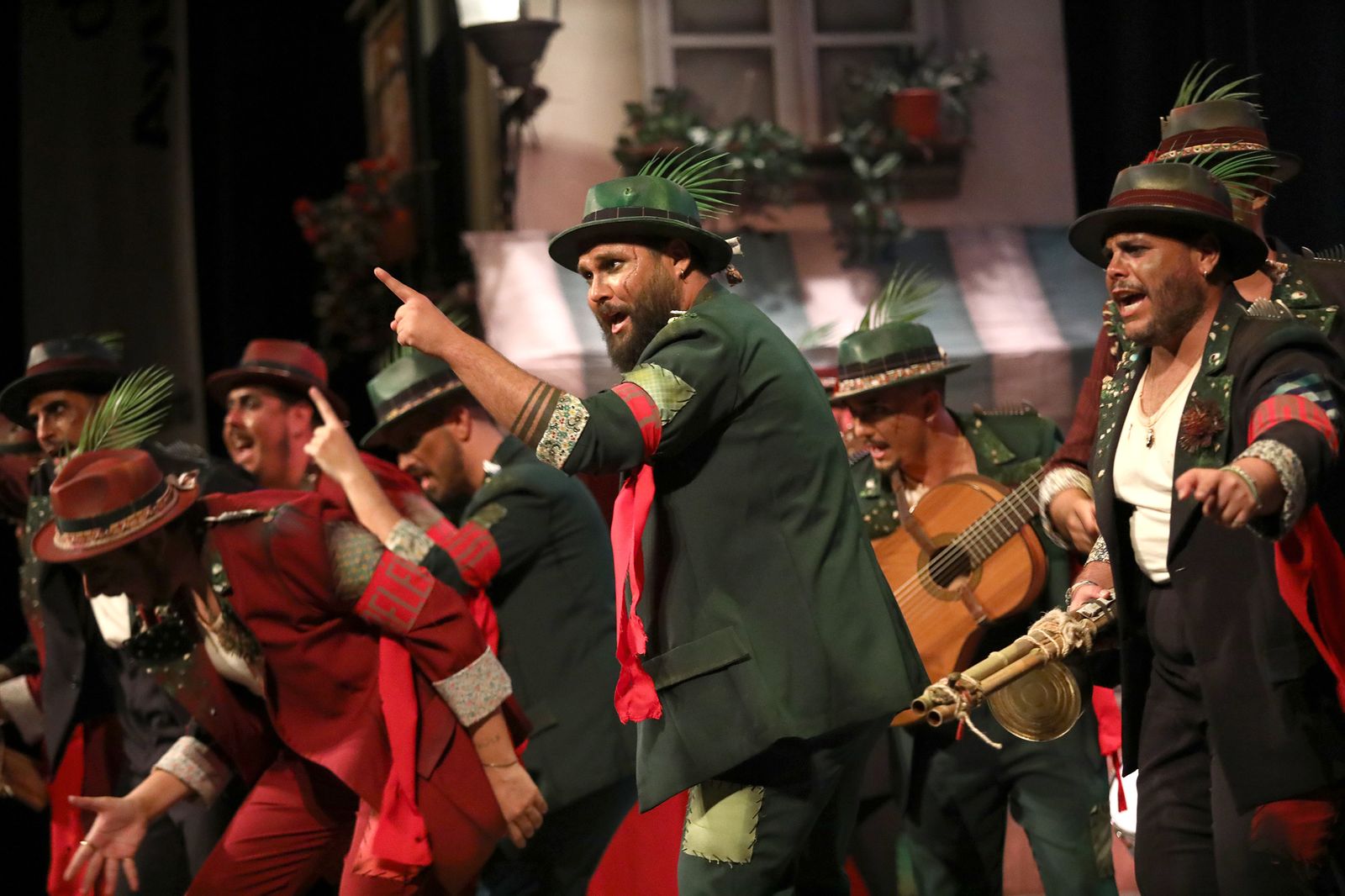 Comparsa 'La mafia de la viña'