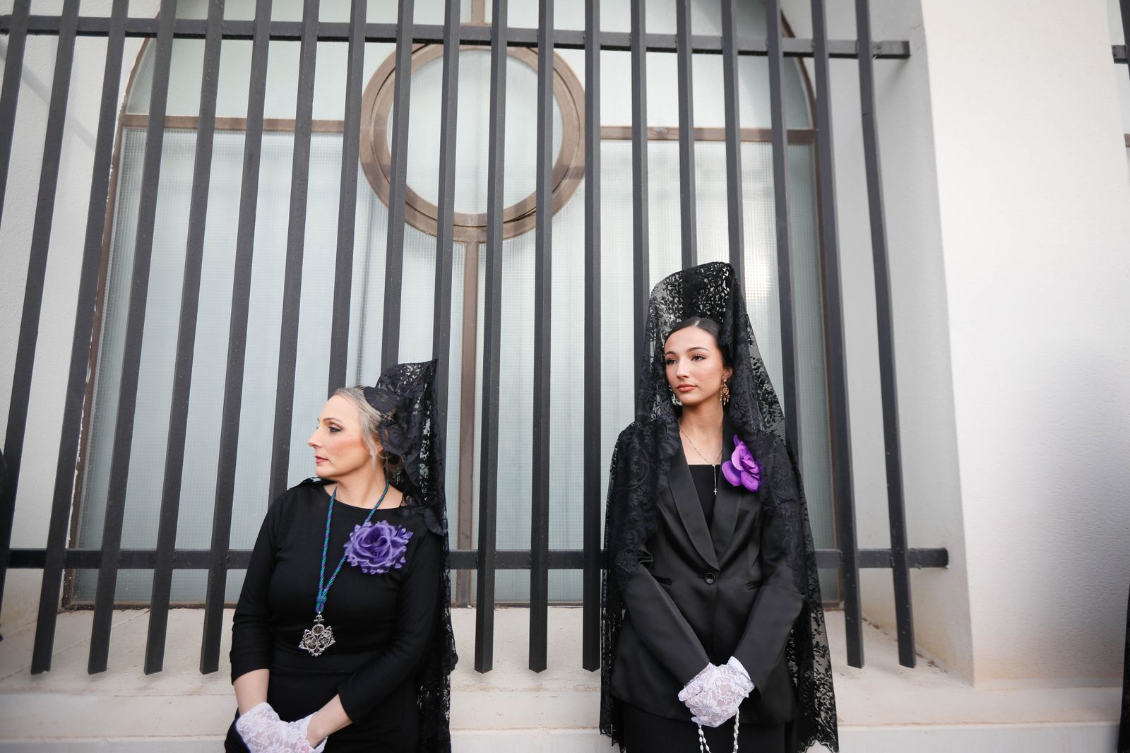 La procesión del Encuentro, en imágenes