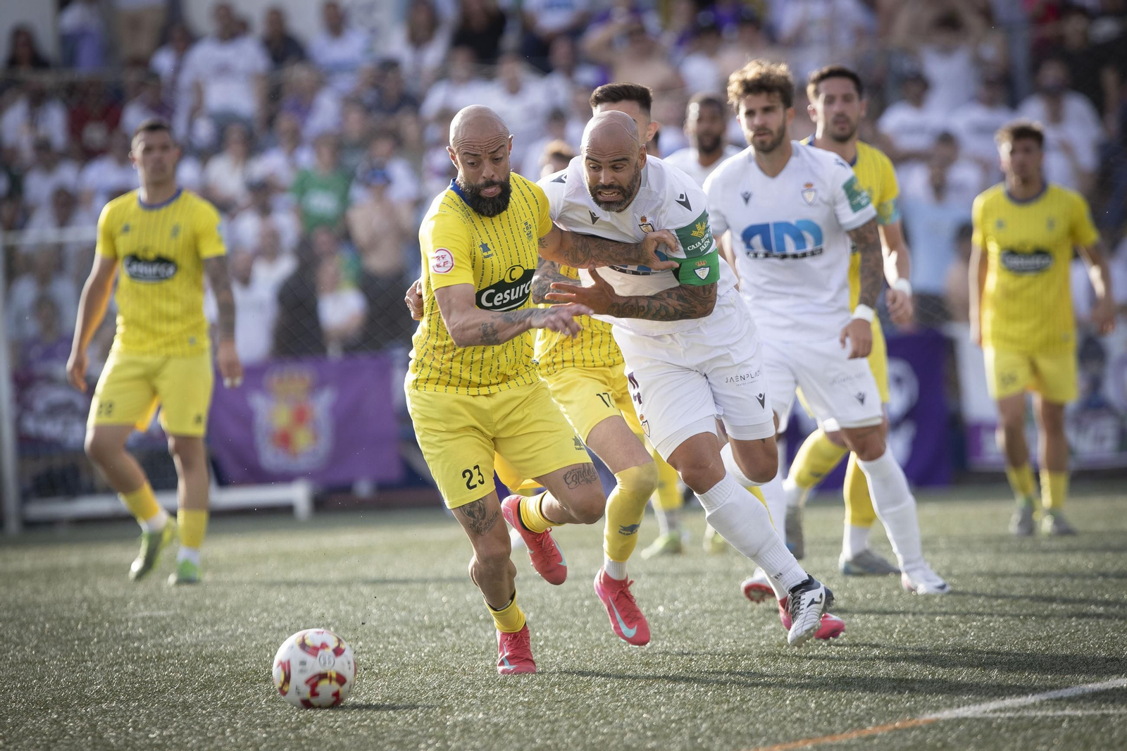 Las mejores imágenes del partido de ida entre CD Huétor Tájar y Real Jaén