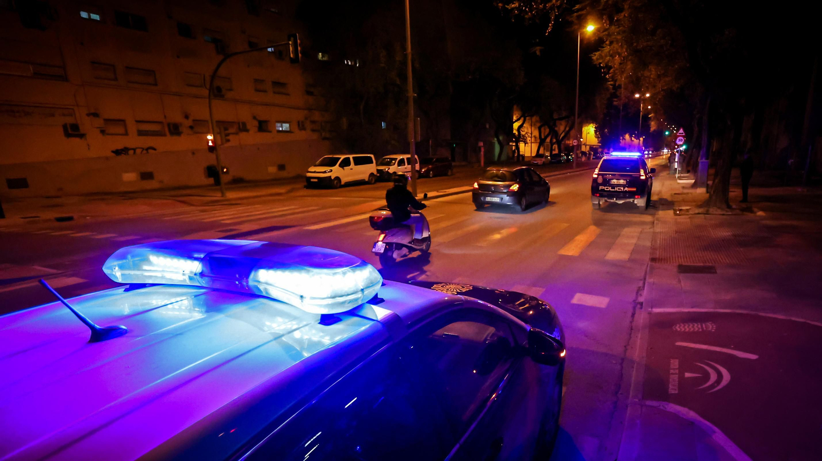 Fuerte dispositivo policial y  drones vigilan la Zona Sur de Jerez