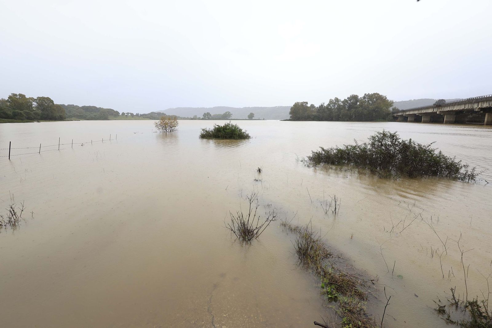 Así luce Charco Redondo: fotos del pantano casi lleno antes de la borrasca Leandro
