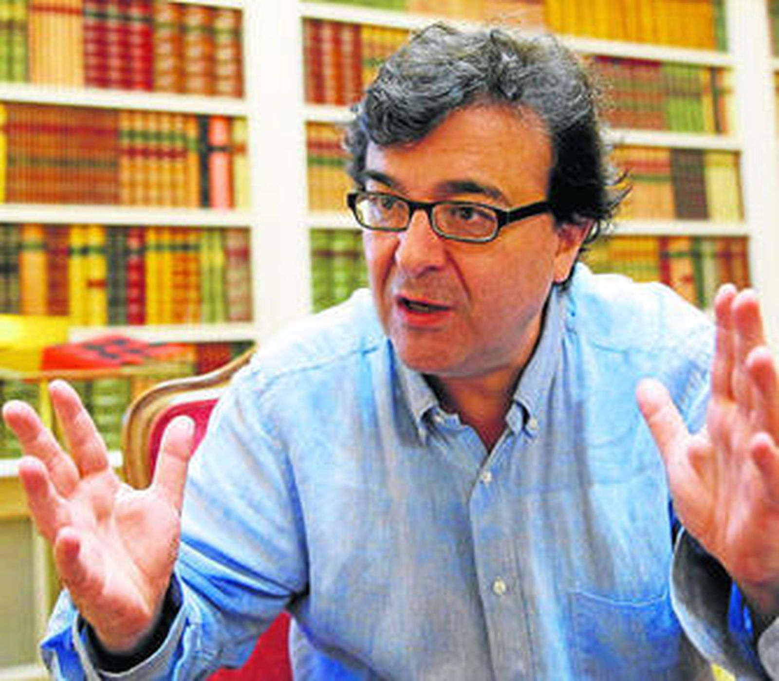 El escritor catalán de origen extremeño Javier Cercas (Ibahernando, 1962).