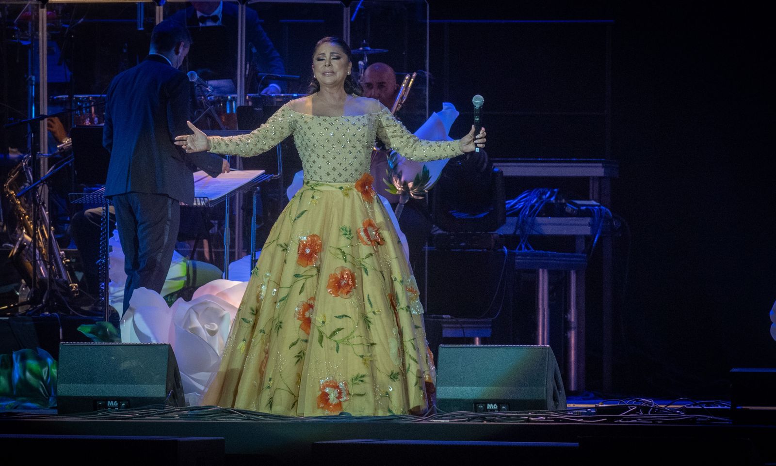 Las imágenes del concierto de Isabel Pantoja