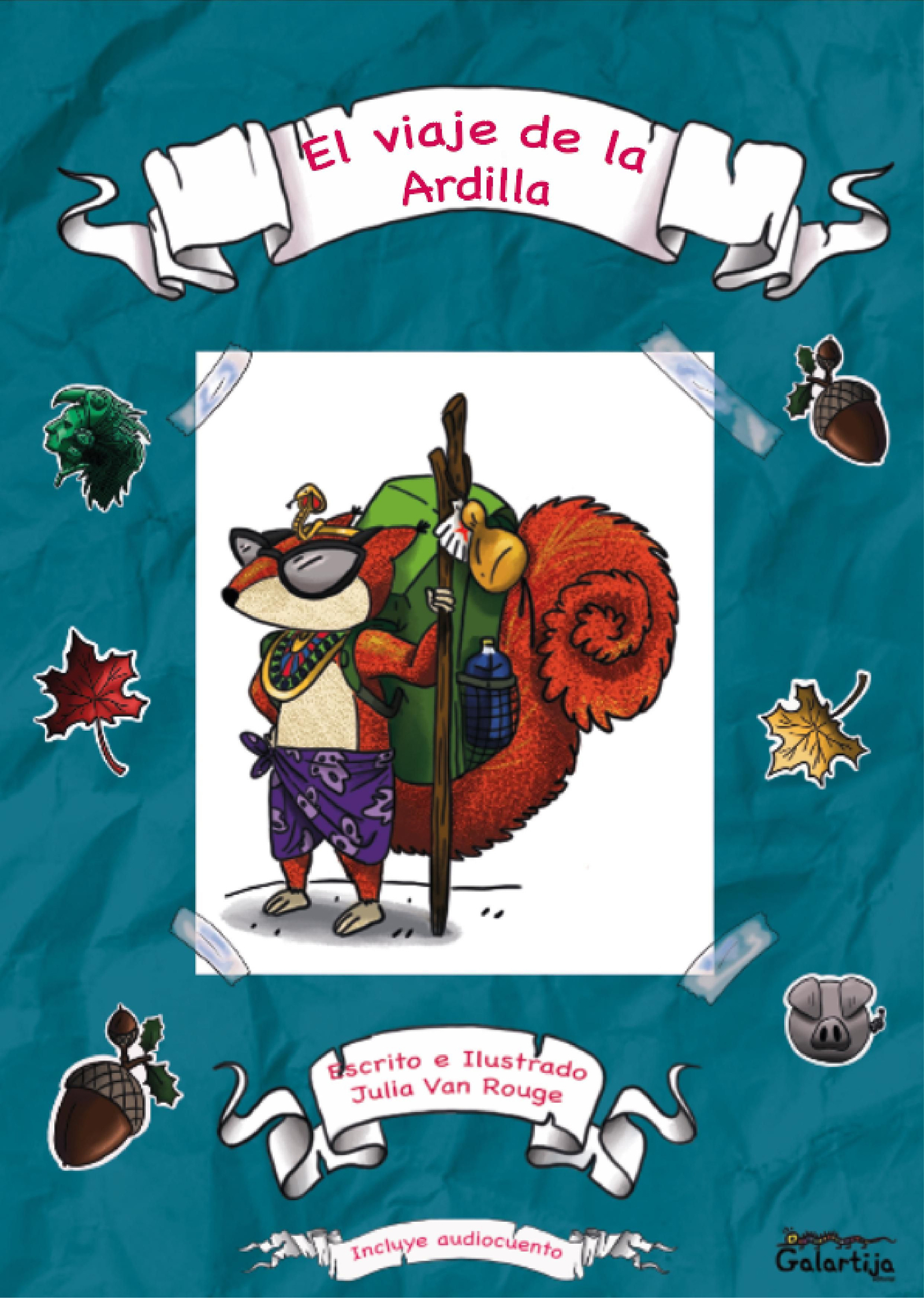 Cubierta de 'El viaje de la ardilla' (Galartija).