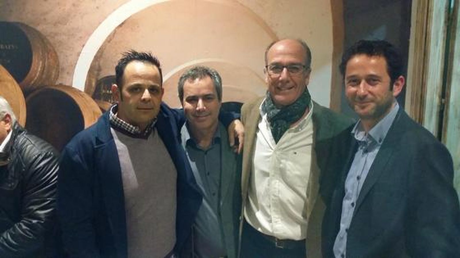 Los propietarios David Cabrera, Antonio Fernández, Chico Salas y Juan Curiel.

Foto: Ignacio Casas de Ciria