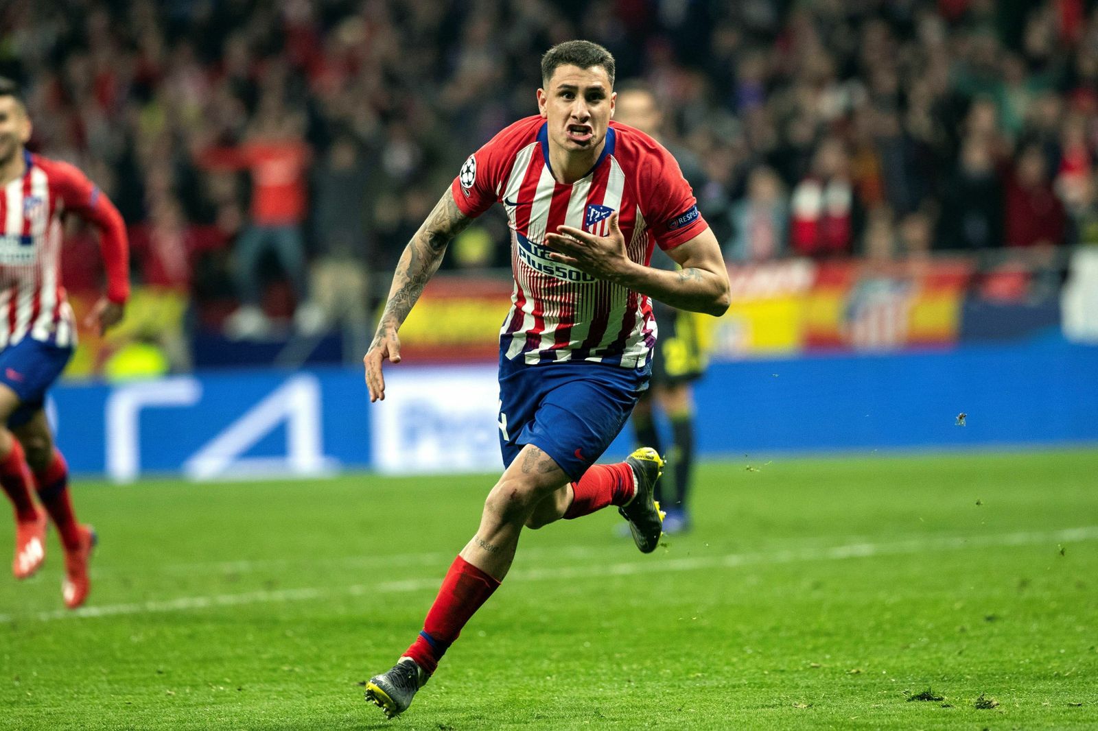 Las imágenes del Atlético de Madrid-Juventus