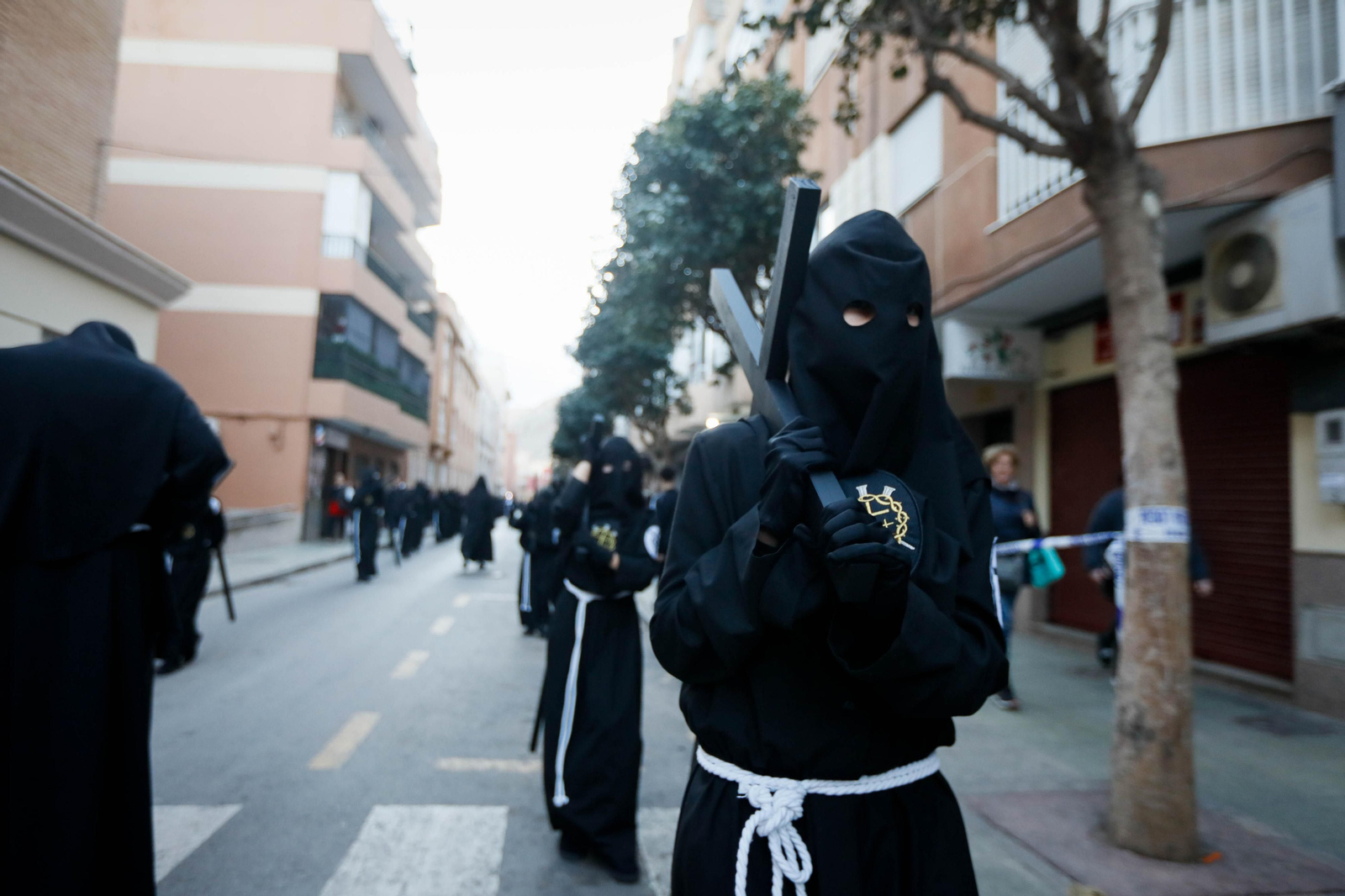 La procesión del Calvario, en imágenes