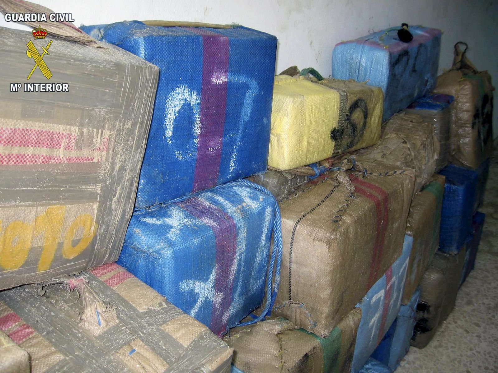 Incautación de hachís en otra operación de la Guardia Civil en Tarifa