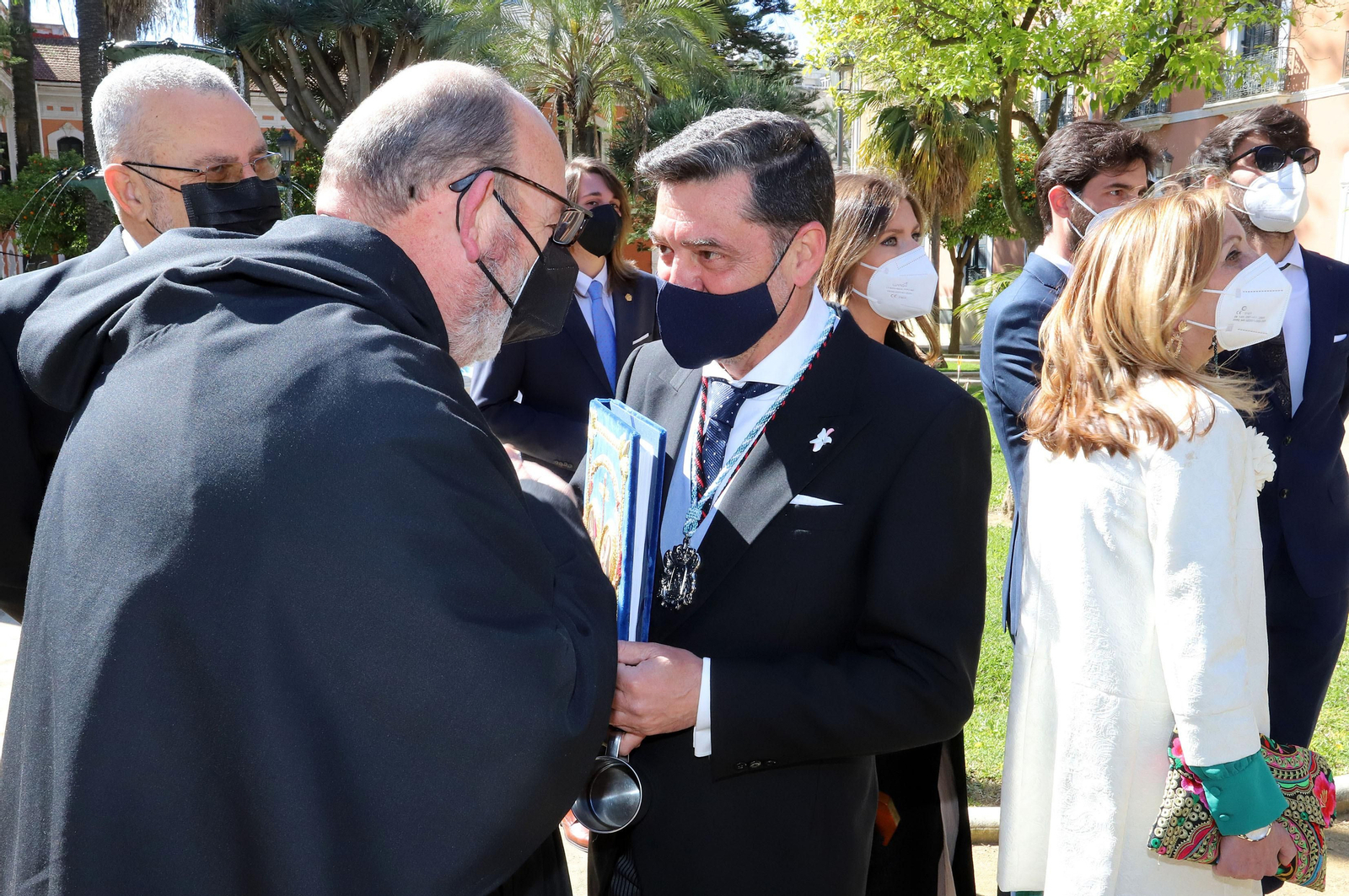 Imágenes del Pregón de la Semana Santa de Huelva 2021 de Eduardo Sugrañes