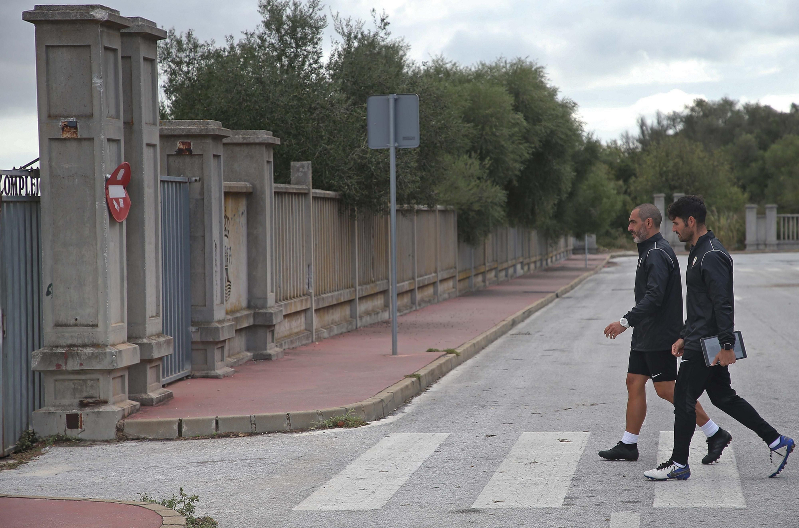 Fotos del entrenamiento del Algeciras CF en La Menacha