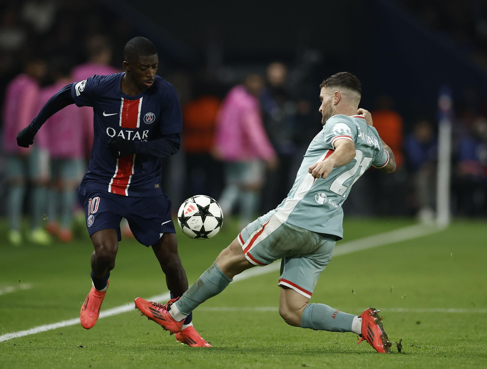Las fotos del PSG - Atlético de Madrid
