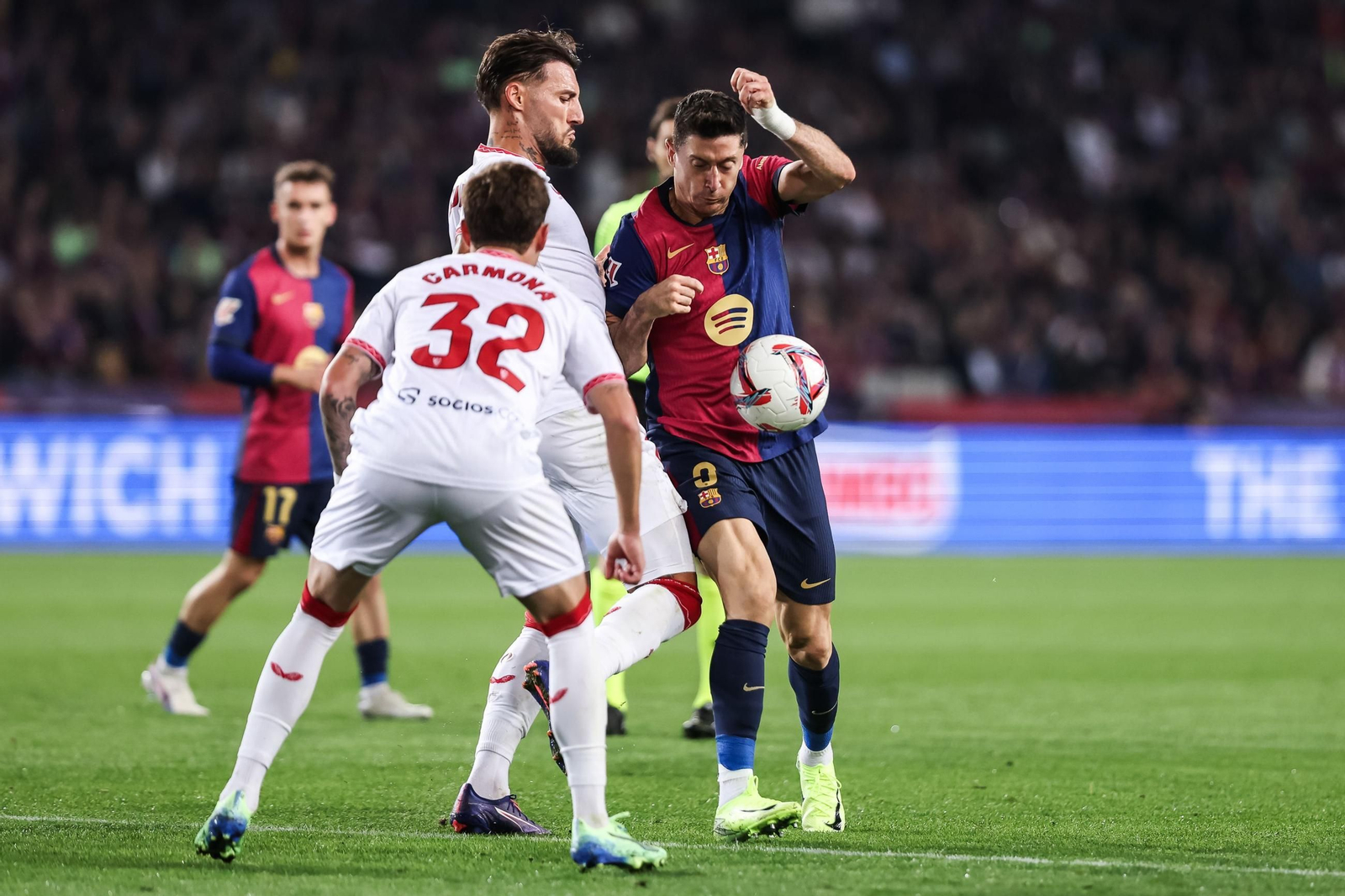 Las fotos del Barcelona - Sevilla