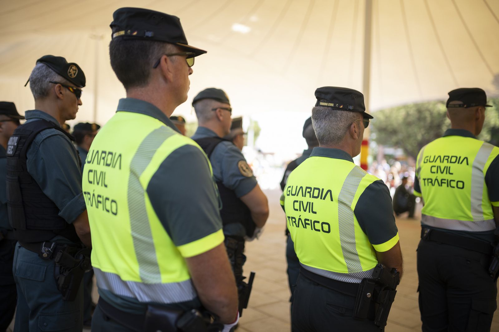Imágenes de los actos de celebración de la festividad de la patrona de la Guardia Civil, la Virgen del Pilar.