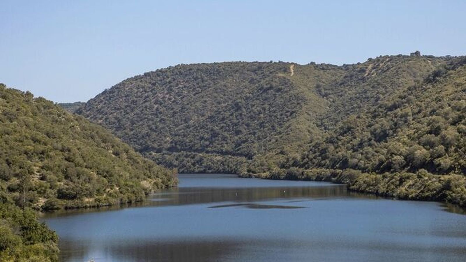 El Bembézar a su paso por Hornachuelos.