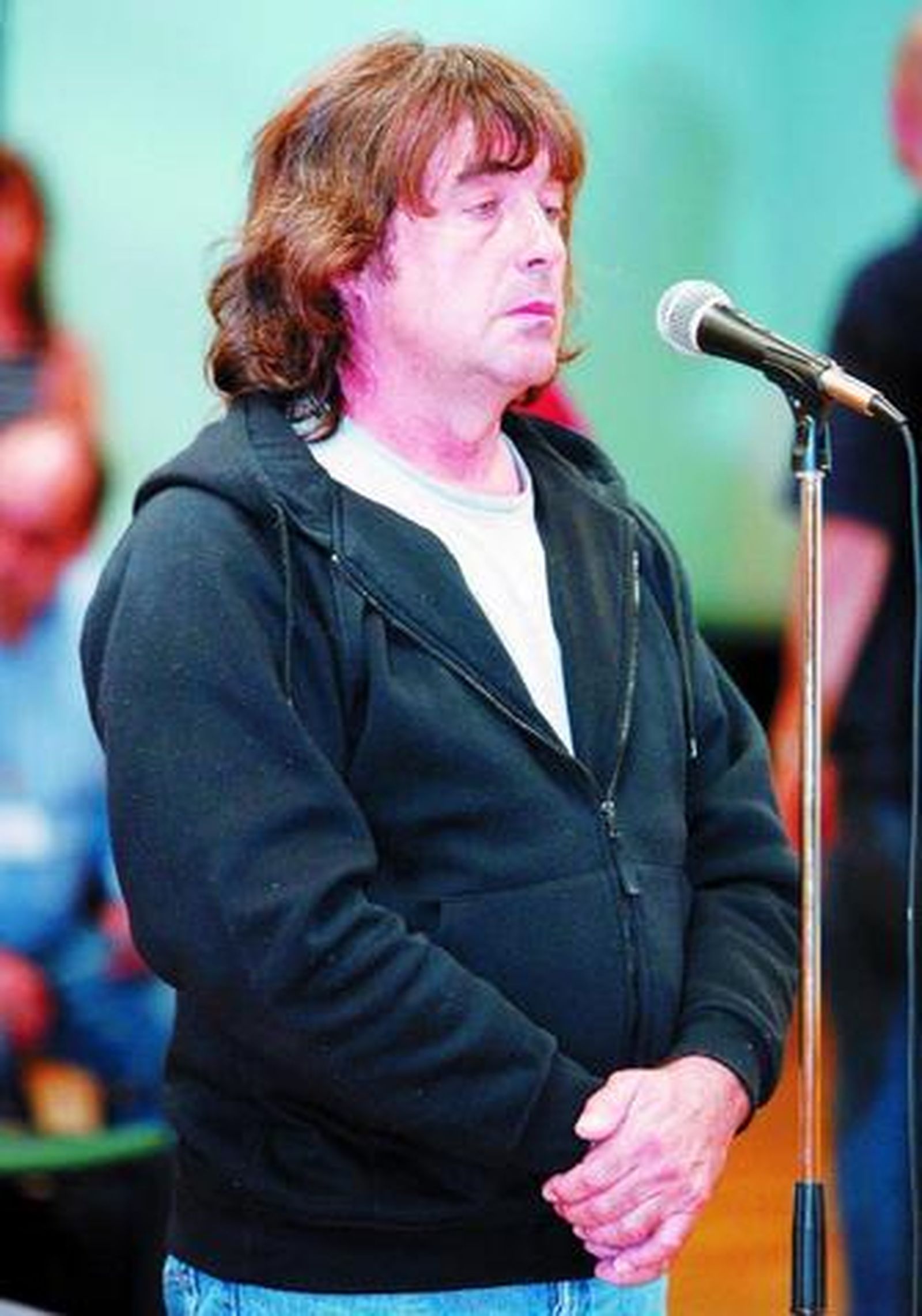 Giménez Arbe, en una sesión del juicio.